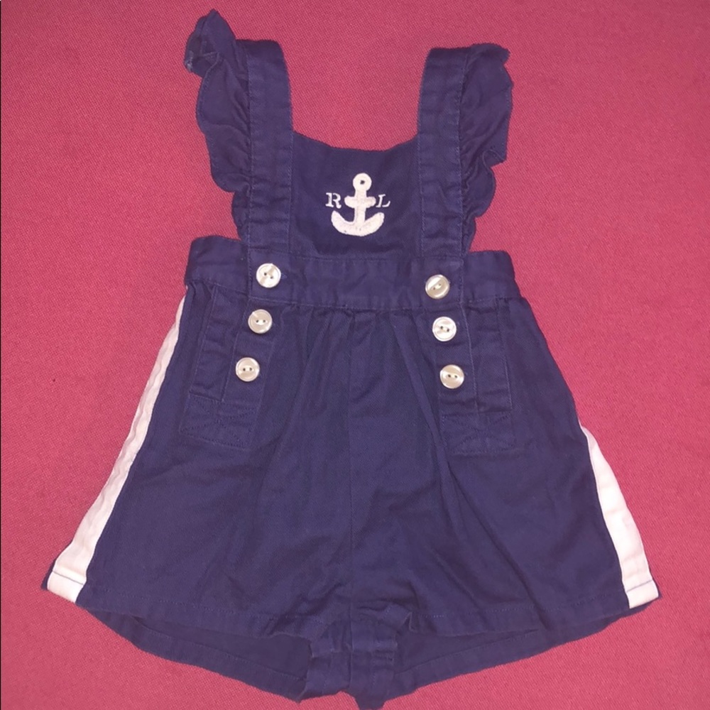 Ralph Lauren Romper- 6M